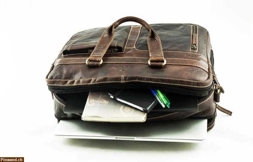 Bild 2: Leder-Laptoptasche Aktentasche zu verkaufen