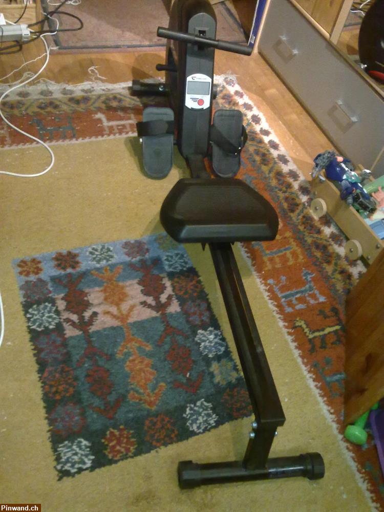 Bild 4: Hometrainer - Rudergerät mit Zugband zu verkaufen
