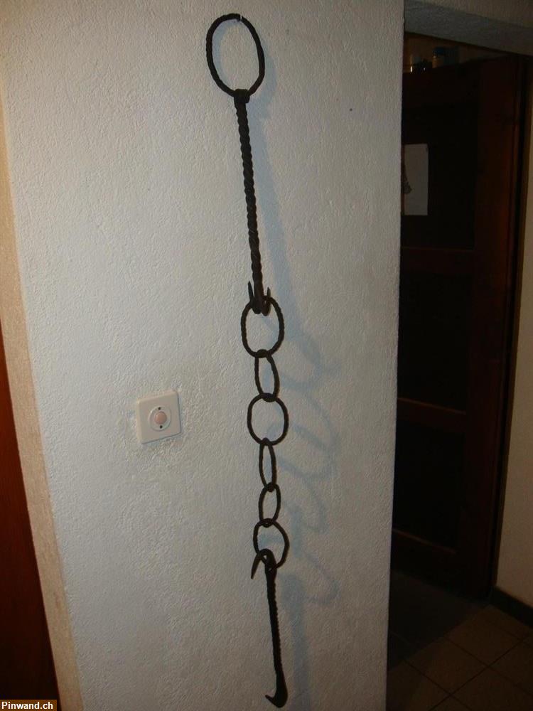 Bild 2: Alte geschmiedete Kette zu verkaufen