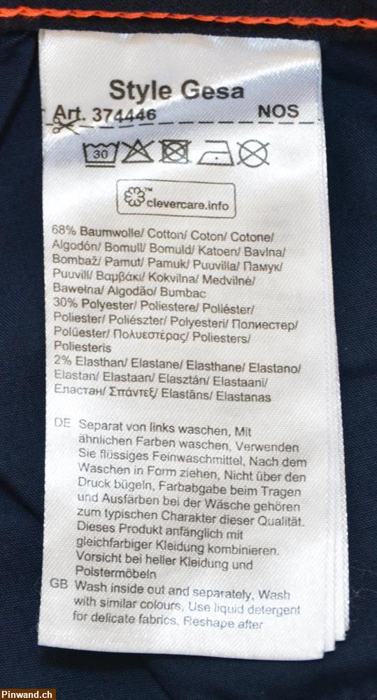 Bild 4: Dunkelblaue Damen Hose von Cecil zu verkaufen