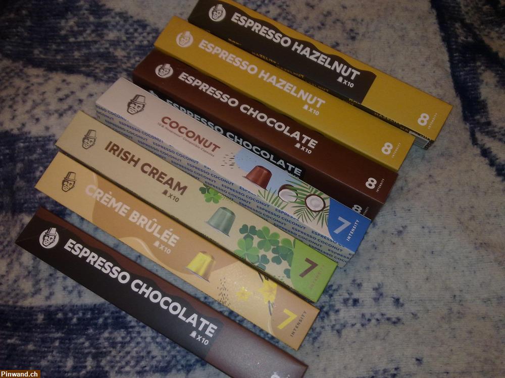 Bild 1: 7 Kaffeekapsel-Set à 10 Stück - Nespresso kompatibel