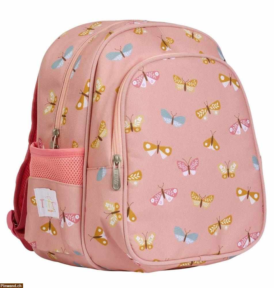 Bild 1: Kinder Rucksack Schulrucksack Butterflies ALLC ROOST
