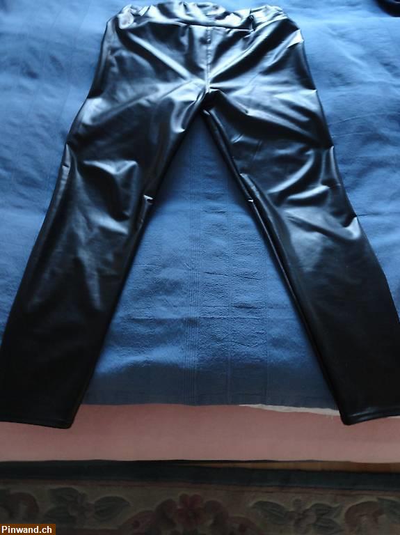 Bild 2: PU-Leggins XL schwarz zu verkaufen