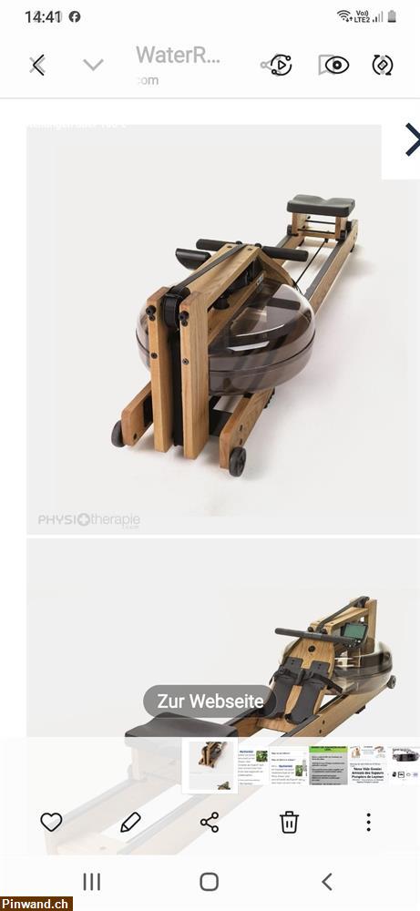 Bild 1: Wasserrudergerät Holz zu verkaufen