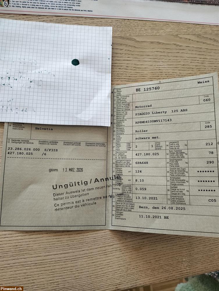 Bild 2: Occasion Roller 125 ABS Liberty wenig gebraucht!