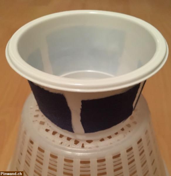 Bild 1: Deko Becher Jeansstyle