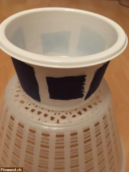 Bild 2: Deko Becher Jeansstyle