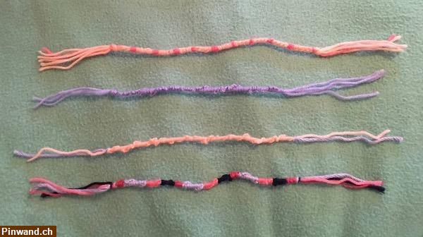 Bild 1: Fussband geknüpft