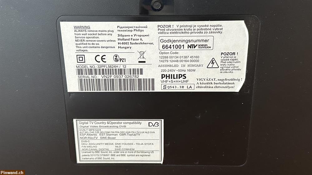 Bild 2: TV Philips - Gratis zu verschenken