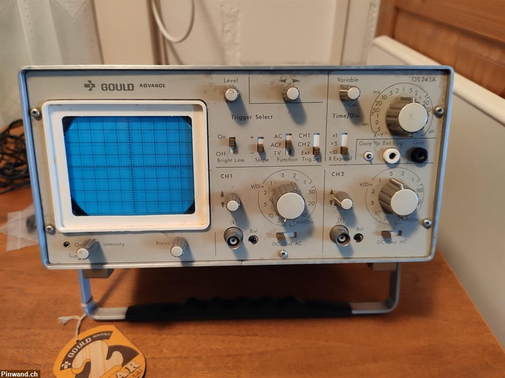Bild 1: Kathodenstrahl-Oszillograf Gould zu verkaufen