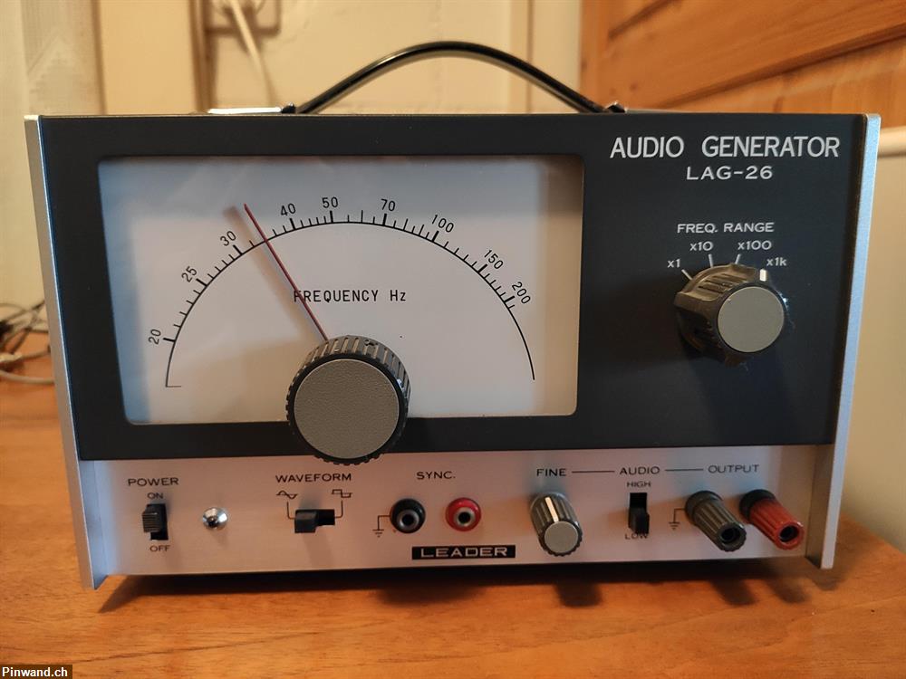 Bild 1: Tongenerator Sinus/Rechteck zu verkaufen