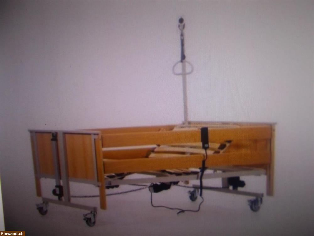 Bild 3: Pflegebett 90x200cm zu verkaufen