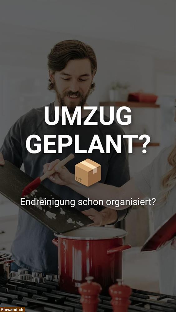 Bild 1: Umzug geplant? Professionelle Endreinigung