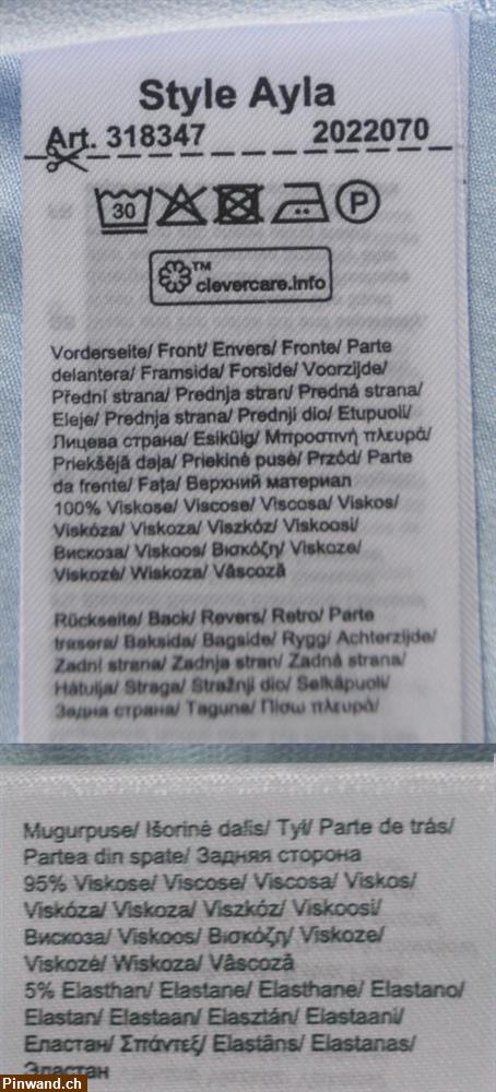 Bild 4: Neues, hellblaues T-Shirt von Street One