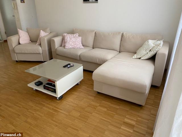 Bild 2: IKEA Sofa VIMLE mit Sessel zu verkaufen