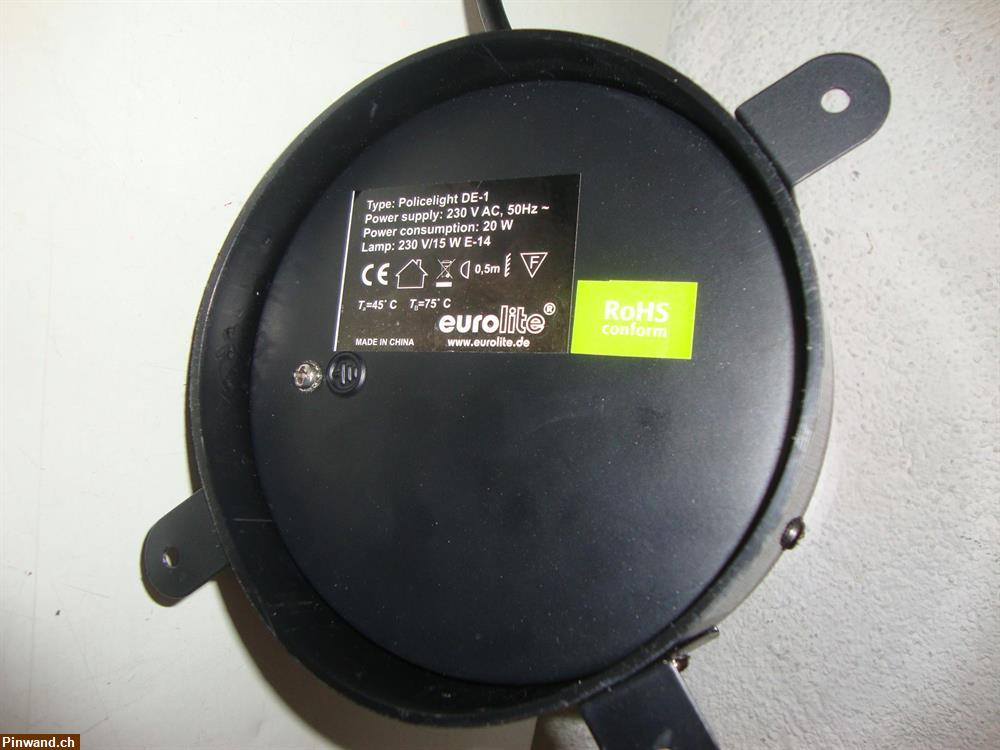 Bild 5: Polizeilicht- Rundumleuchte zu verkaufen