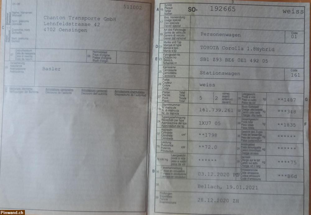 Bild 3: Toyota Sport Corolla 1.8 Hybrid zu verkaufen