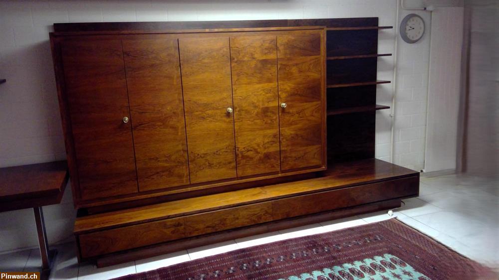 Bild 2: Gratis Vintage Wohnwand und Tisch Rio Palisander 1968