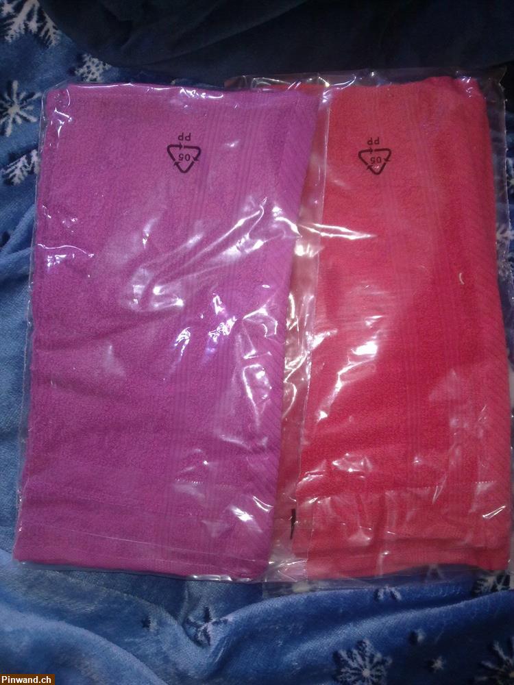 Bild 2: 4 Waschlappen Fabrikneu à 30x30cm zu verkaufen