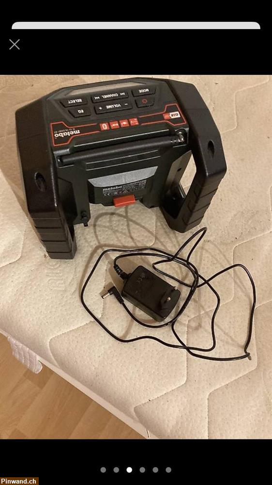 Bild 4: Baustellen Radio Metabo DAB12 zu verkaufen