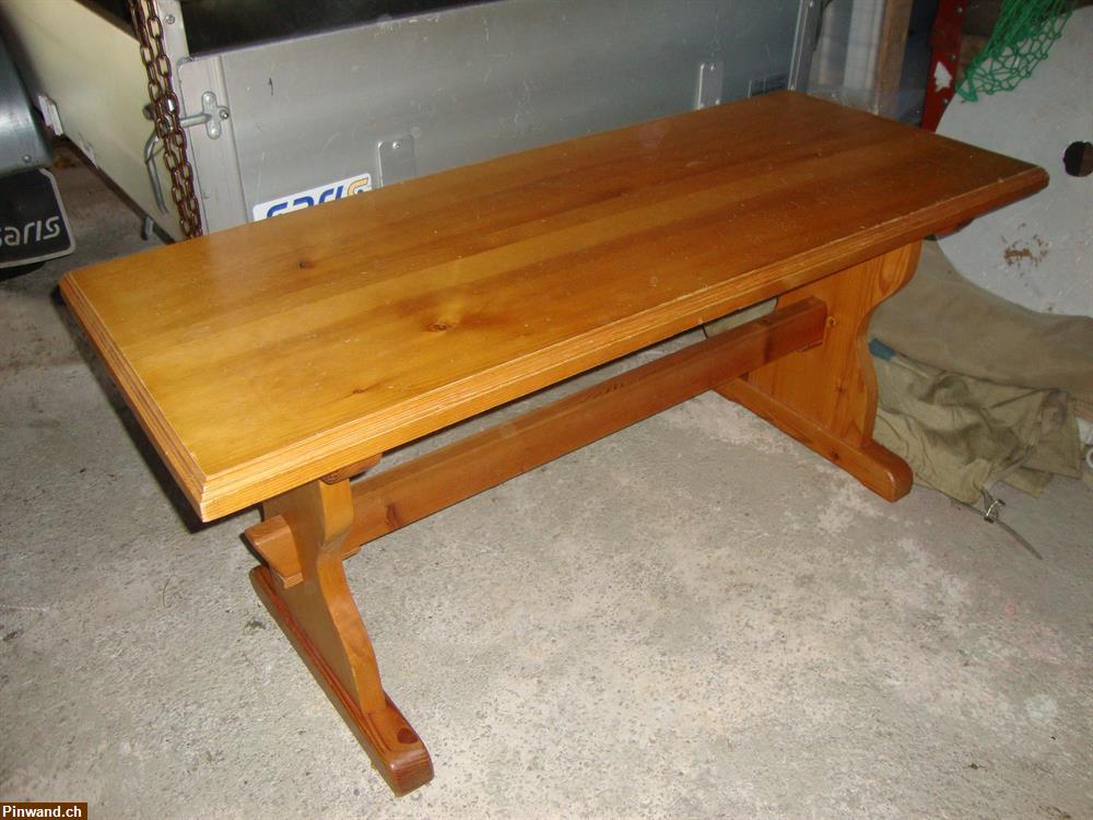 Bild 2: Schöner Holztisch / Salontisch zu verkaufen