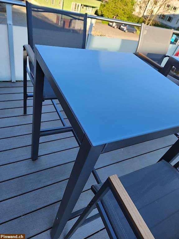 Bild 2: 3 Set Outdoor Bartisch mit je 2 Stühlen zu verkaufen