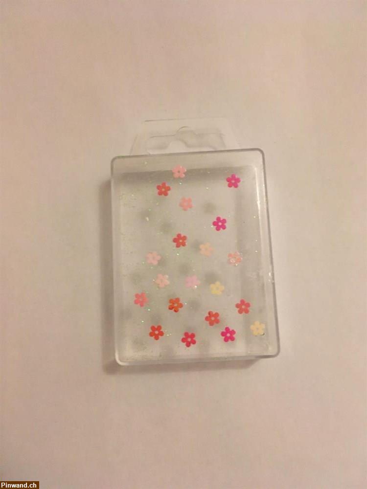Bild 1: Deko Box Glitzer mit Blumen günstig abzugeben