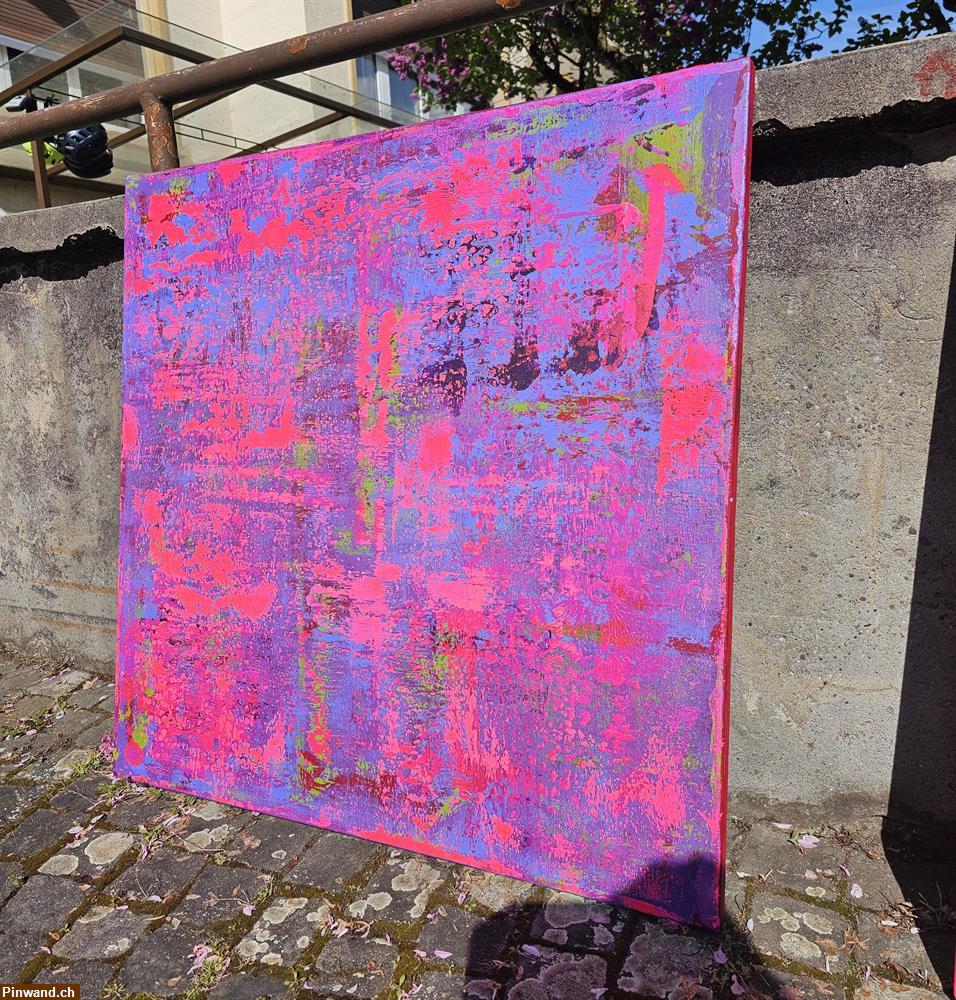 Bild 3: Neu: "Feeby" - Unikat - Masse: 80 x 80 cm