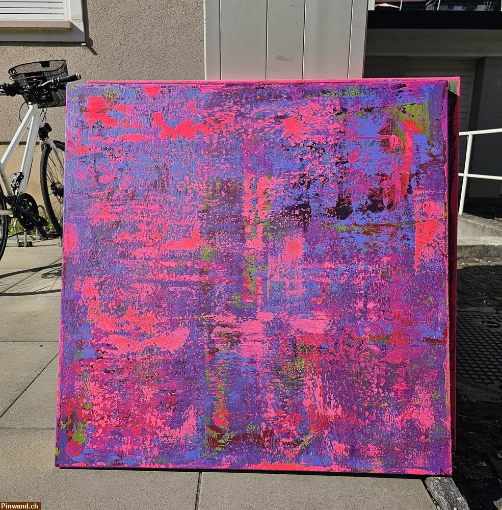 Bild 4: Neu: "Feeby" - Unikat - Masse: 80 x 80 cm