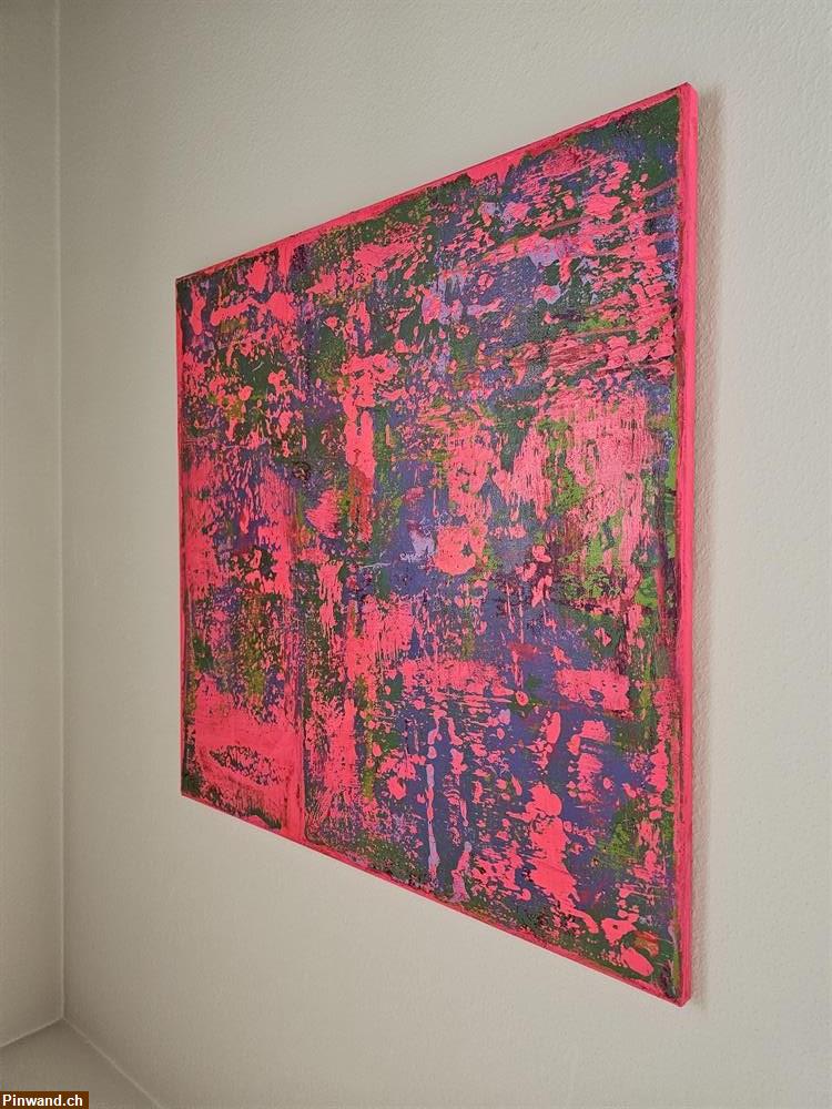 Bild 4: Life could be pink! 80 x 80 cm