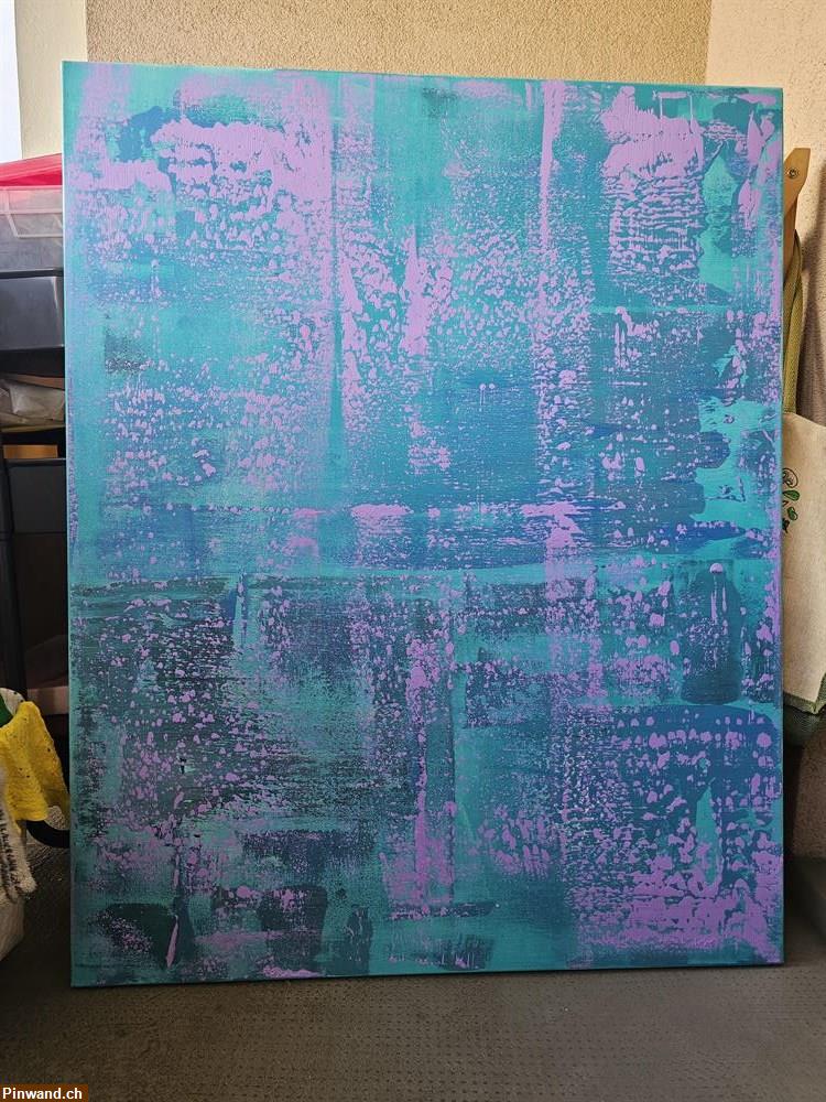 Bild 3: Bliss: 80 x 100 cm - Acrylbild - NEU zu verkaufen