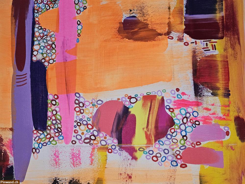 Bild 6: Neu: Abstrakt-Acrylbild - handmade: 80 x 100 cm - Unikat