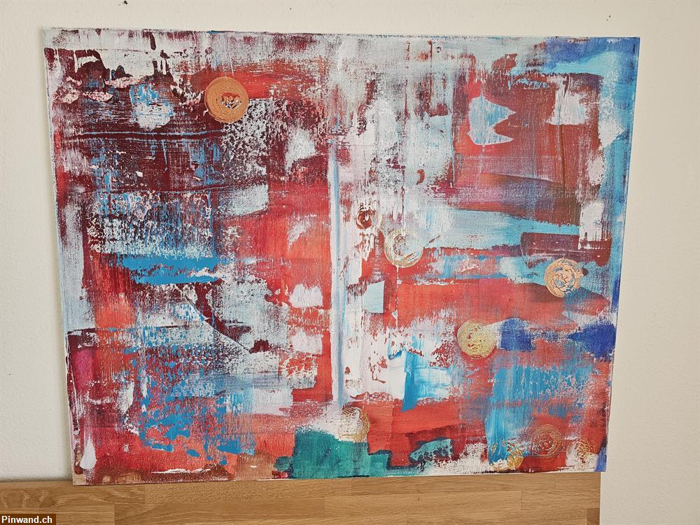Bild 3: Neu: Abstraktbild: 80 x 100 cm - Unikat