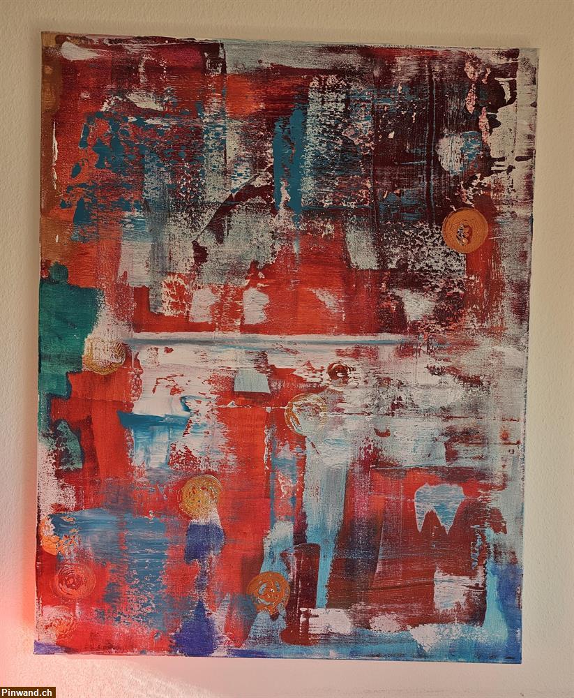 Bild 4: Neu: Abstraktbild: 80 x 100 cm - Unikat
