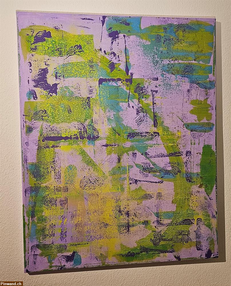 Bild 4: Purple: 80 x 100 cm - handmade