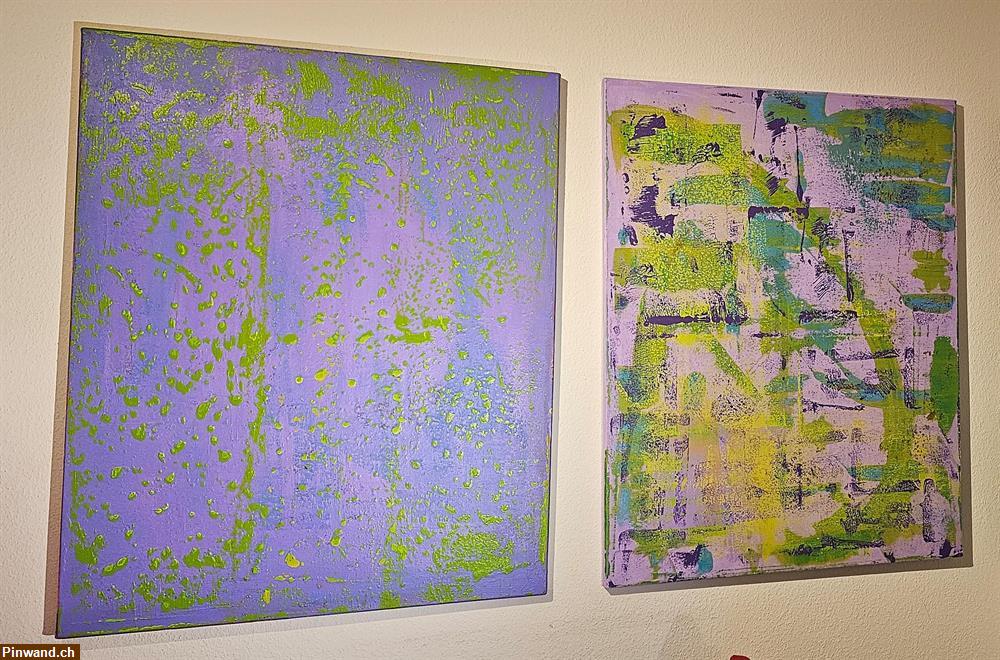 Bild 7: Purple: 80 x 100 cm - handmade