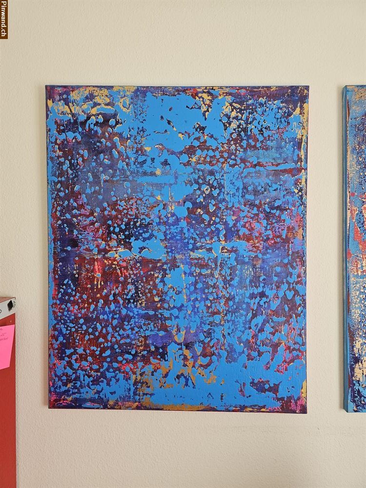 Bild 1: Neu: Abstraktes Bild "Mystic" - 80 x 100 cm