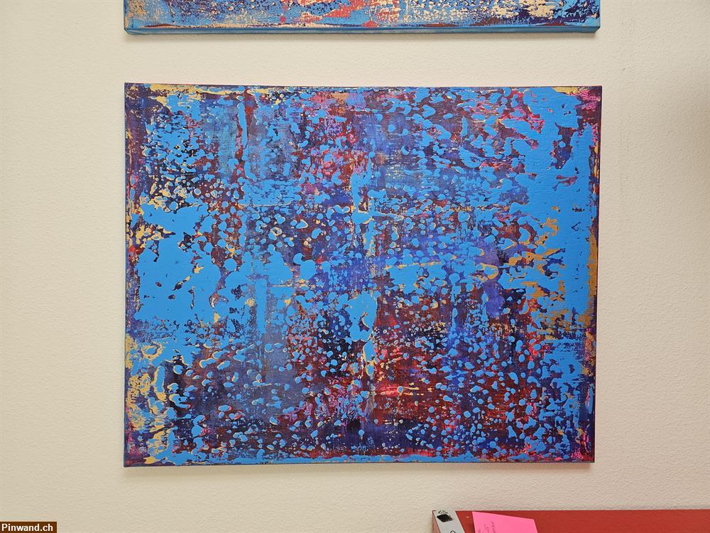 Bild 3: Neu: Abstraktes Bild "Mystic" - 80 x 100 cm