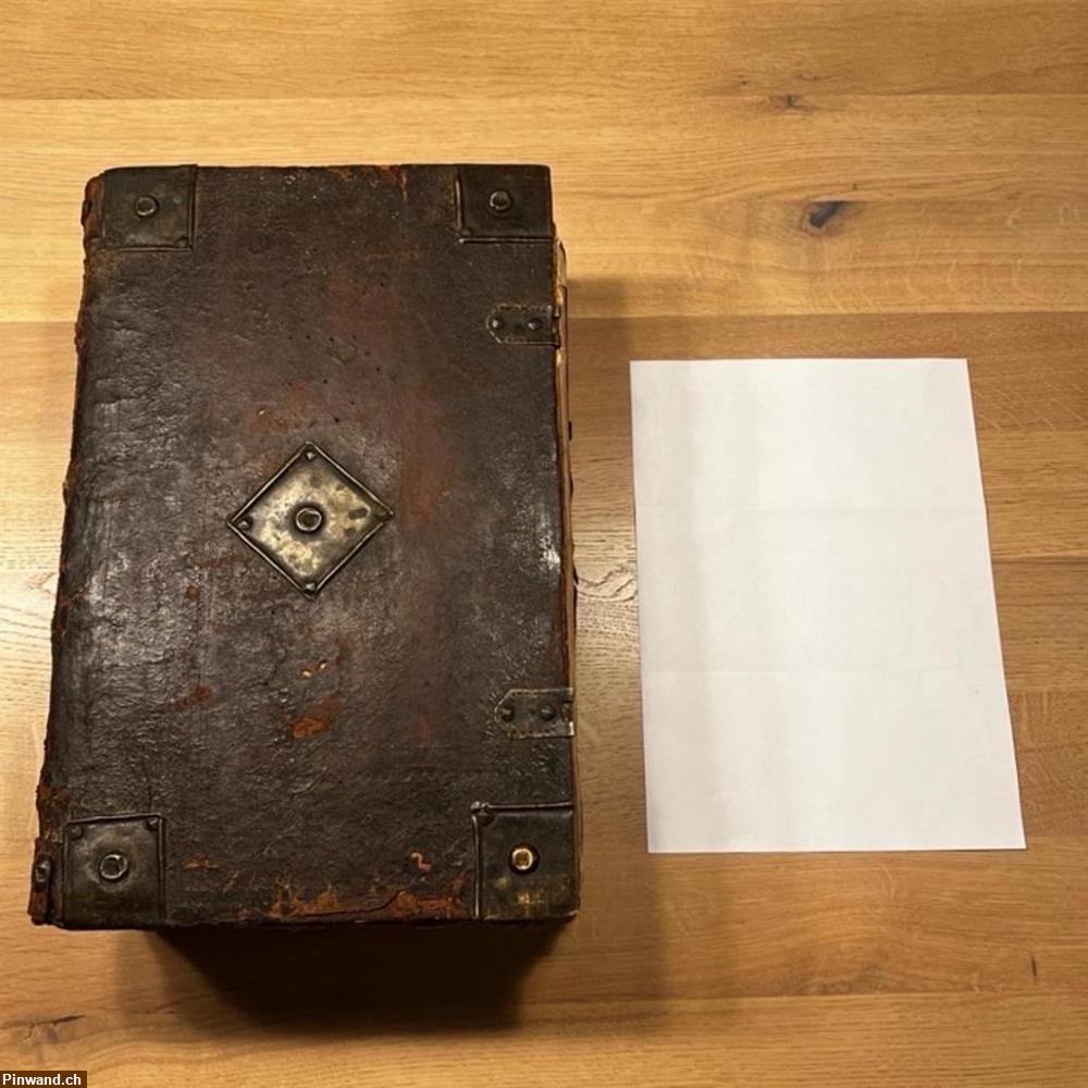 Bild 2: Bibel / Dr.Martin Luther Bibel 1712 zu verkaufen