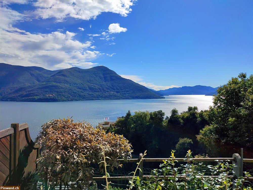 Bild 1: Ferien Reihenhäuser mit Pool in Brissago TI zu vermieten