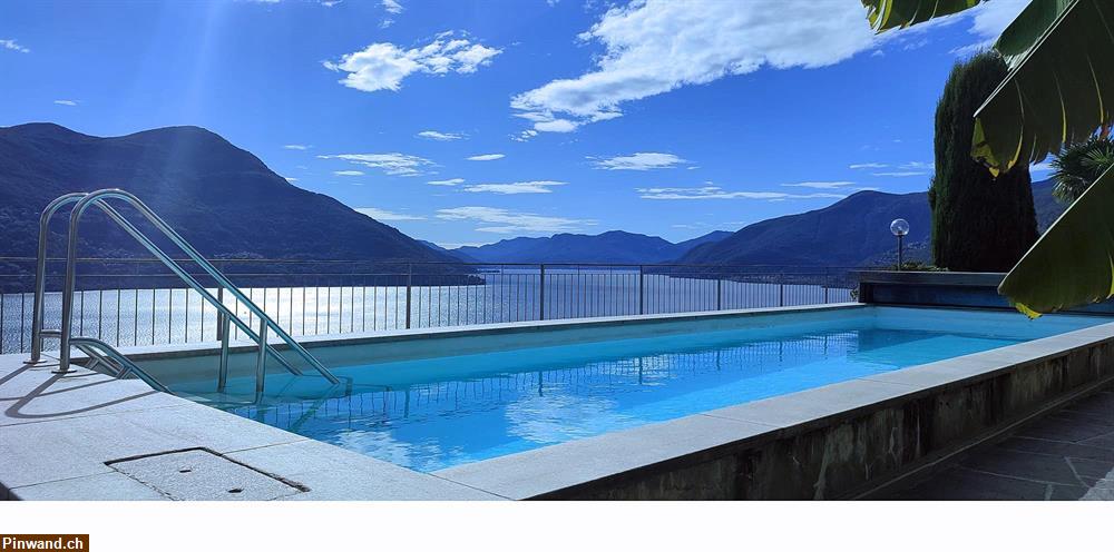 Bild 2: Ferien Reihenhäuser mit Pool in Brissago TI zu vermieten