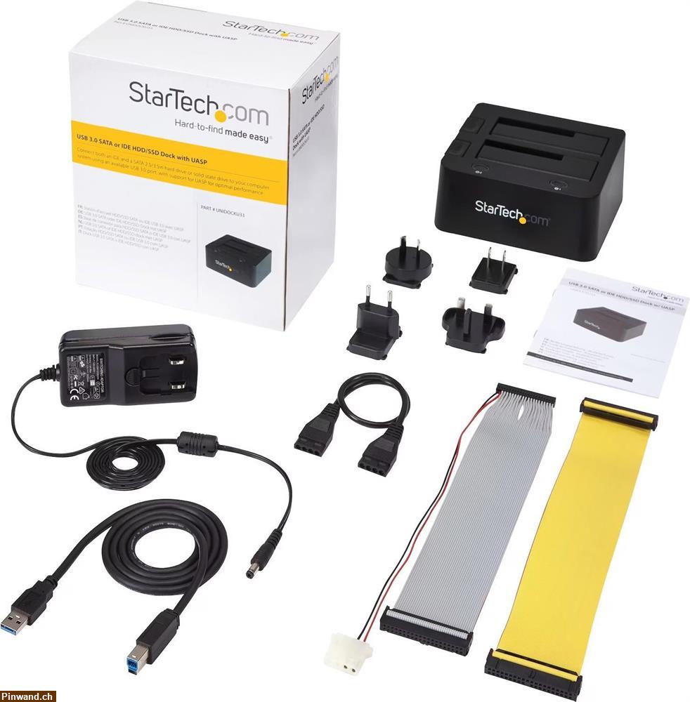 Bild 12: Dual-Bay USB 3.0 Dockingstation für SATA und IDE Festplatten