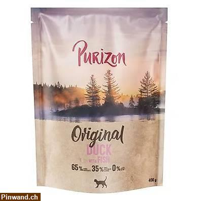 Bild 3: Katzensand und 2 Trockenfutter à 400gr für Katze
