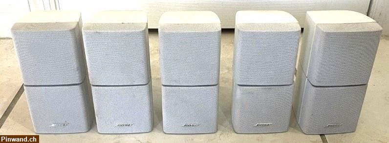 Bild 1: Bose Doppel-Cube Lautsprecher 5 Stück zu verkaufen