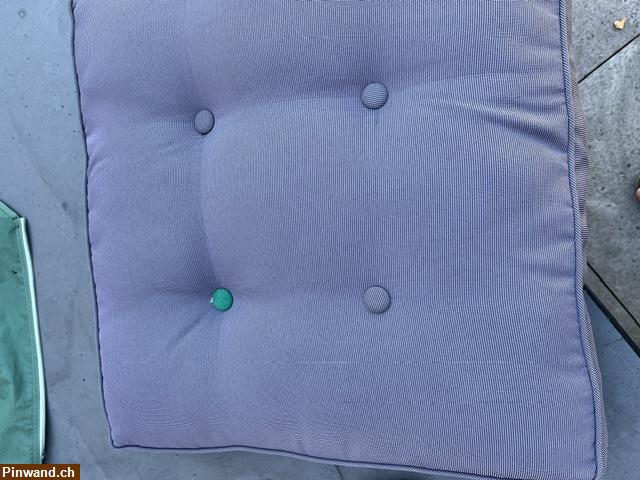 Bild 4: 4 Sessel Polyrattan mit Auflagen guter Zustand