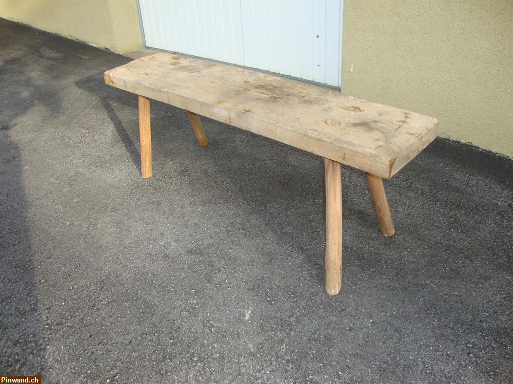 Bild 2: Alter Holzbank zu verkaufen