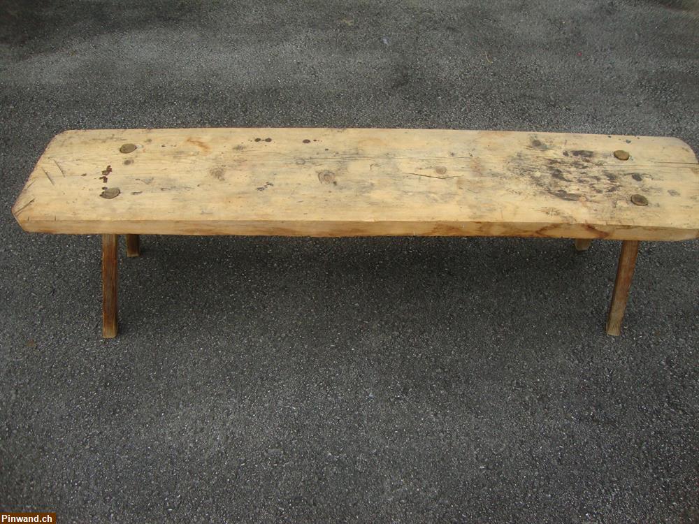 Bild 1: Alter Holzbank zu verkaufen