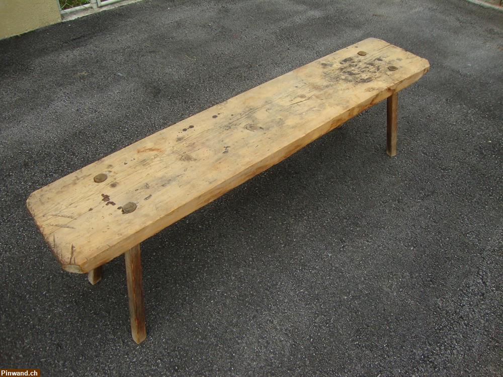 Bild 2: Alter Holzbank zu verkaufen