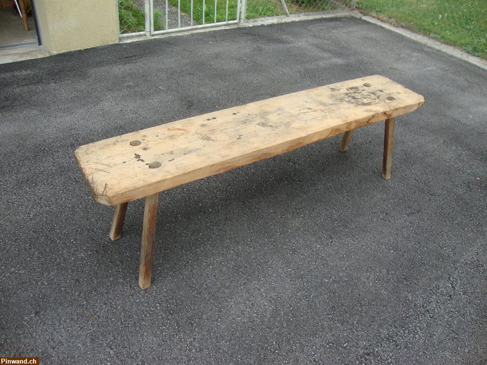 Bild 3: Alter Holzbank zu verkaufen