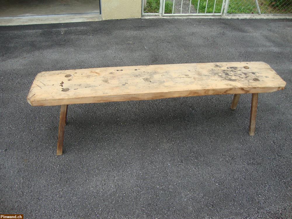 Bild 4: Alter Holzbank zu verkaufen